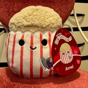 Original Squishmallow 5” Arnel Poocorn Bucket Plush NWT